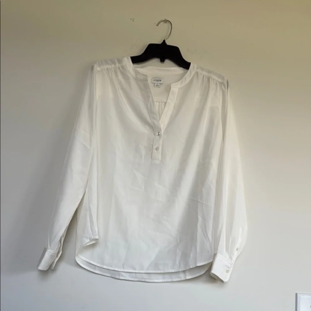 J. Crew White Women's Top